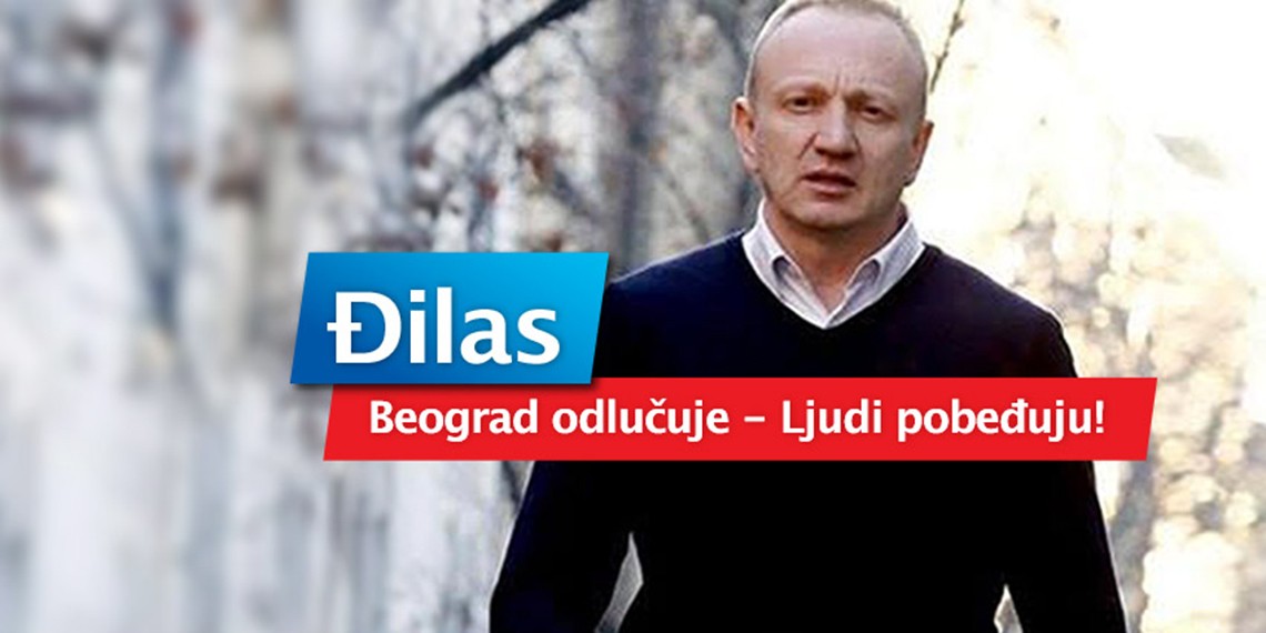 Prikupljanje potpisa podrške za izbornu listu „Dragan Đilas ‒ Beograd odlučuje, ljudi pobeđuju!“