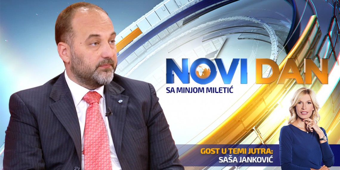 [NAJAVA] Saša Janković gost emisije Novi dan na TV N1