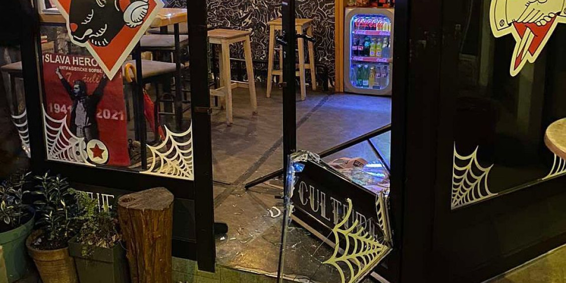 PSG osuđuje fašistički napad na kafić Crni ovan u Novom Sadu